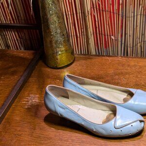 Sky Blue Nordstrom Benedit Ballet 50s style Flat